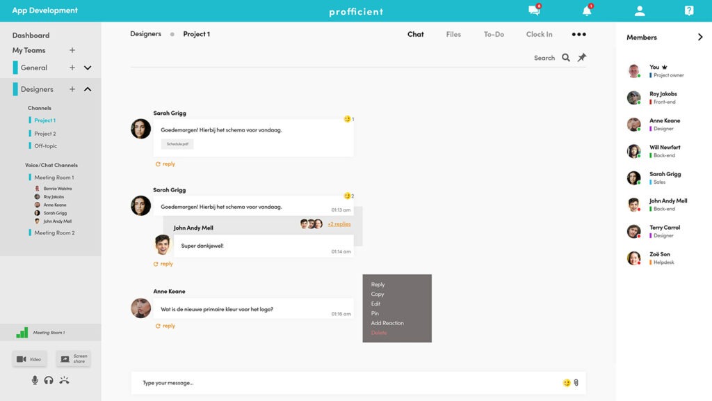 Profficient-Chat Profficient Chat