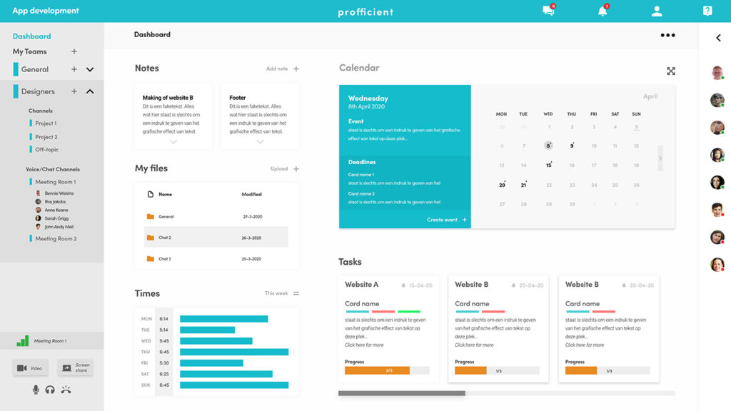 Profficient-Dashboard Profficient Dashboard